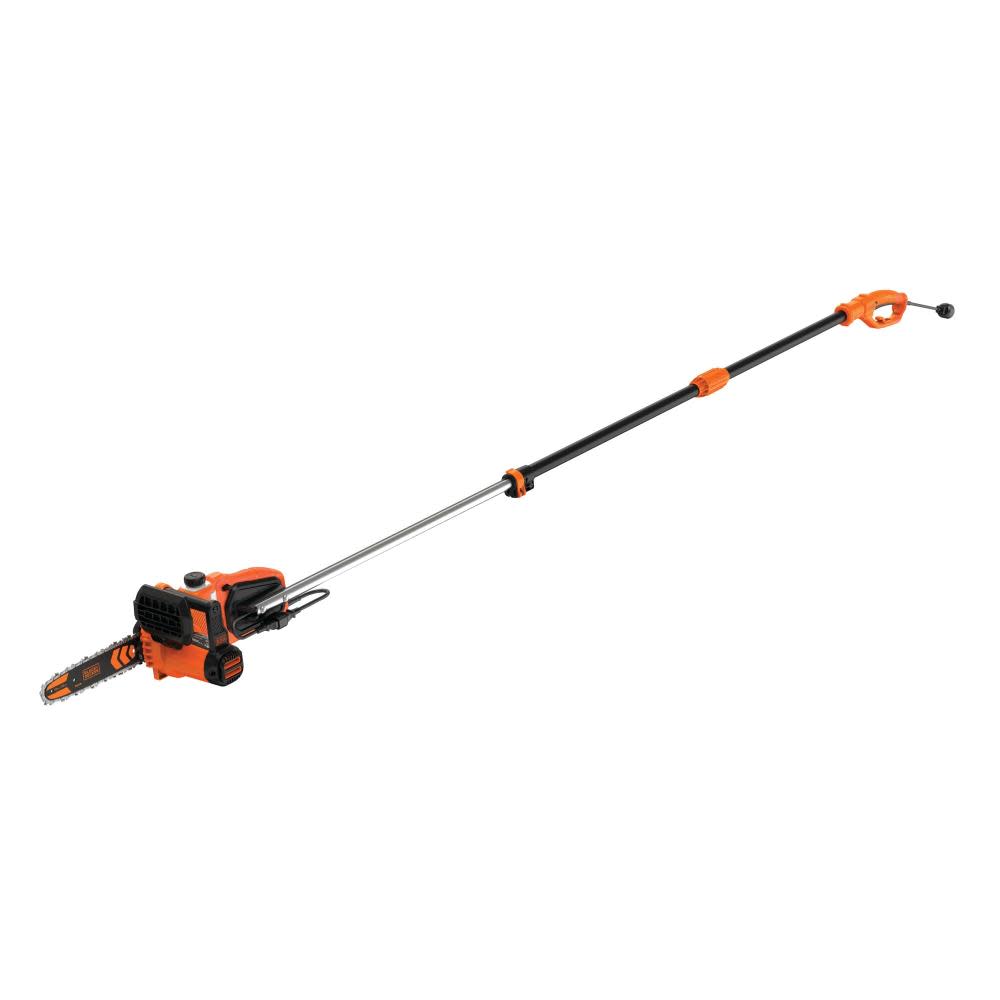 Black and Decker 10″ 2 in 1 Pole Chainsaw 8 Amp - Ascmtools
