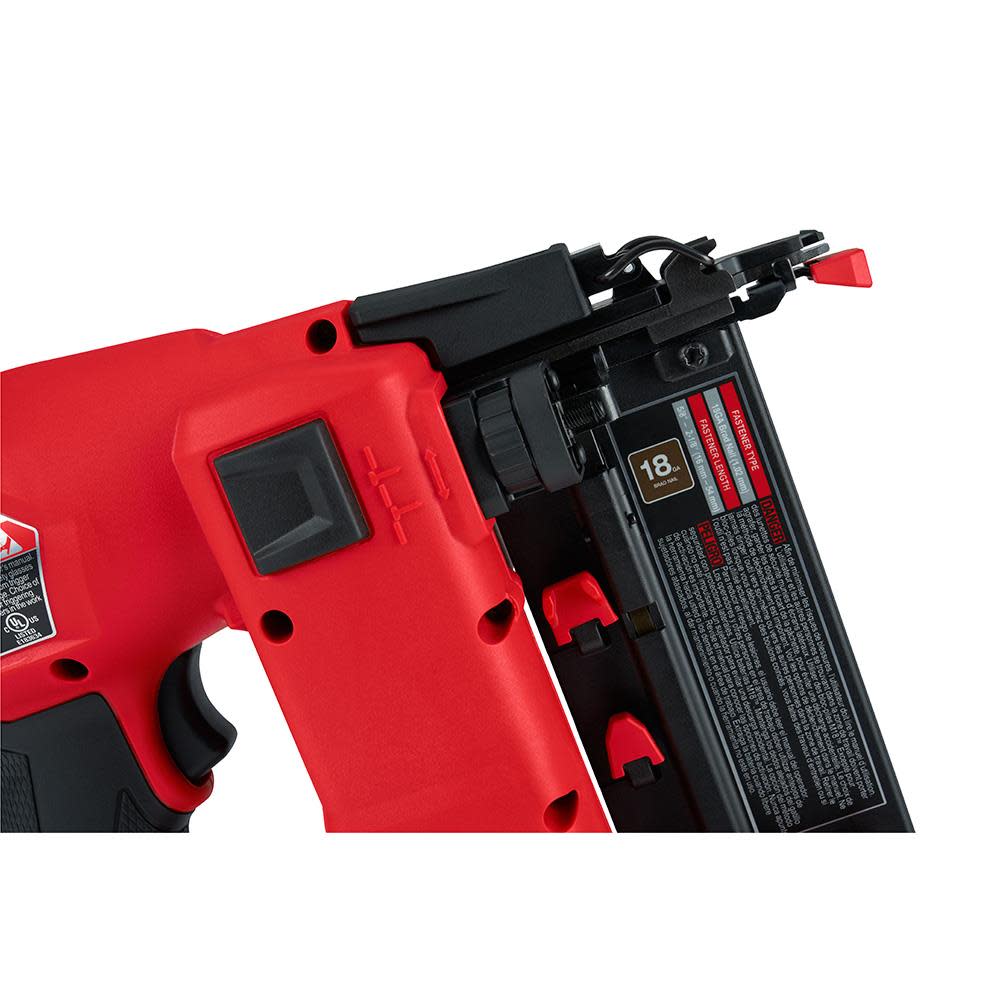 Milwaukee M18 FUEL 18 Gauge Brad Nailer Kit Reconditioned - Ascmtools