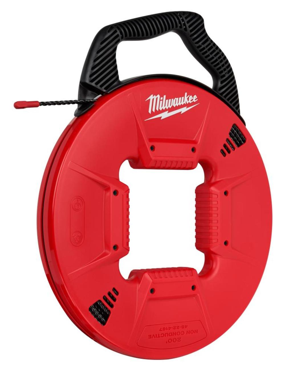 Milwaukee 200 Ft. Polyester Fish Tape with Non-Conductive Tip - Ascmtools