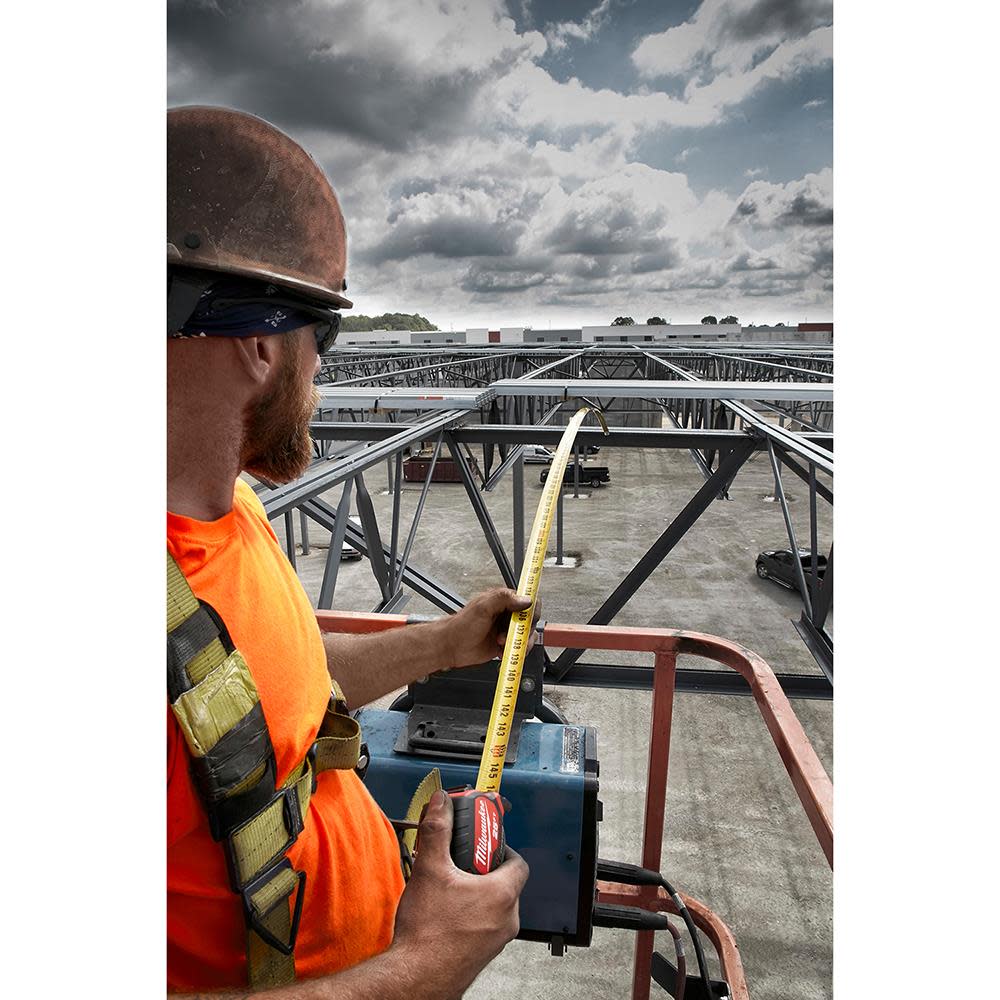 Milwaukee 35Ft Wide Blade Tape Measure - Ascmtools