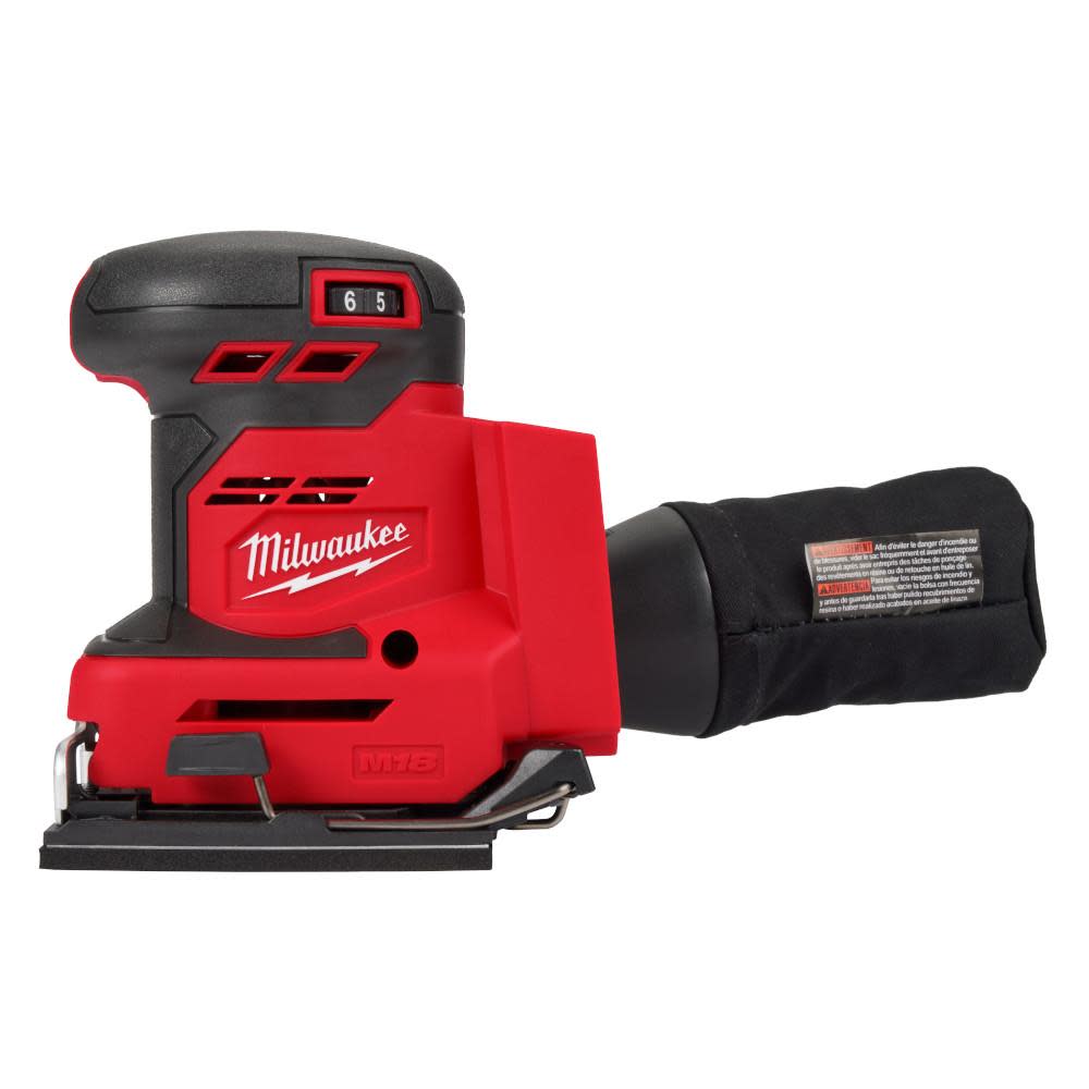 Milwaukee M18 Orbital 1/4 Sheet Sander - Ascmtools