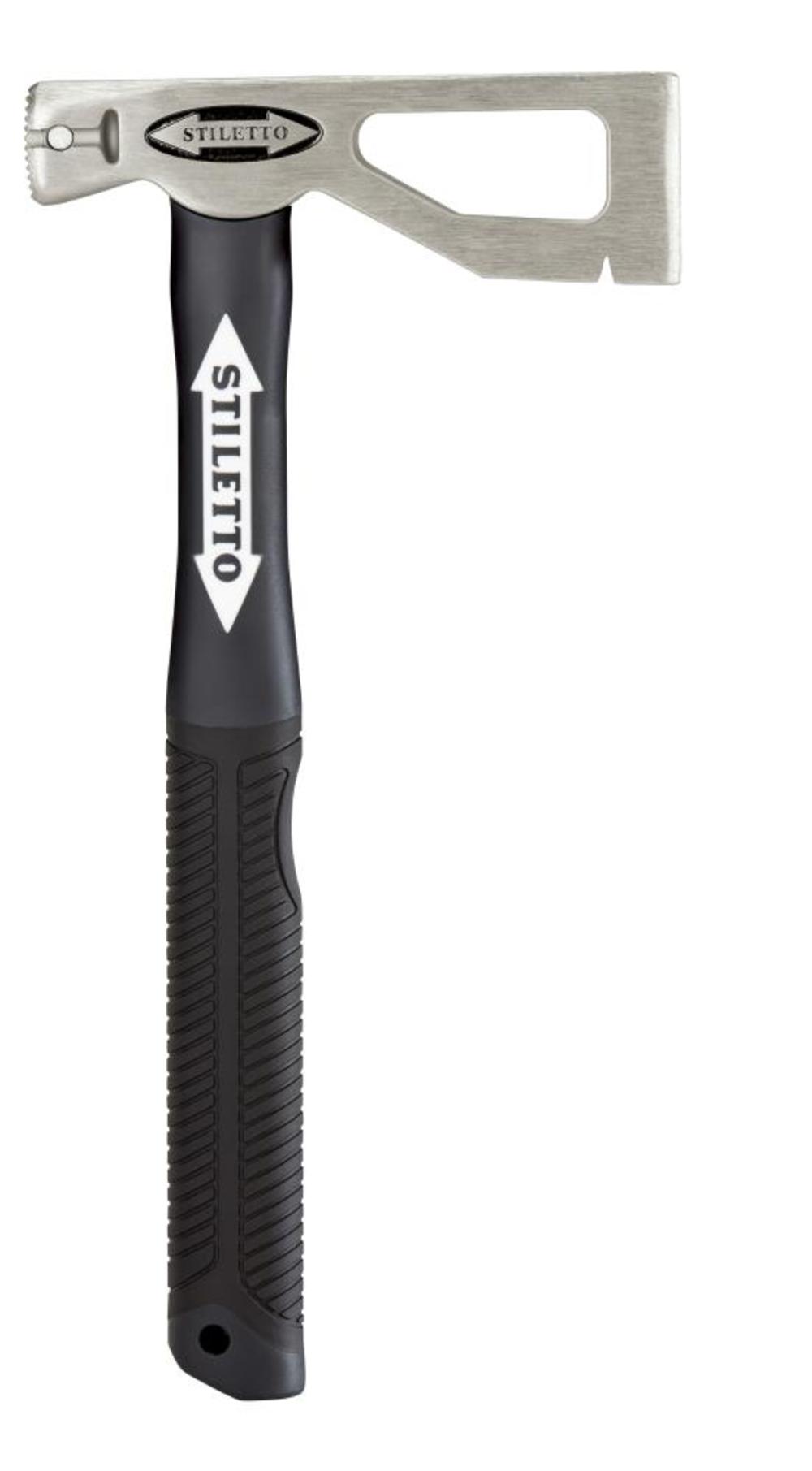 Stiletto 10 oz Titanium Lather’s Hatchet with 13 in. Fiberglass Handle - Ascmtools
