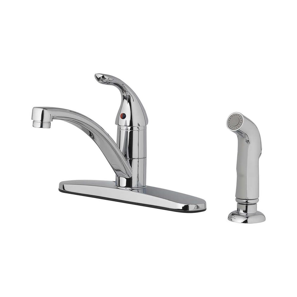 Oakbrook Pacifica Kitchen Faucet One Handle Chrome - Ascmtools