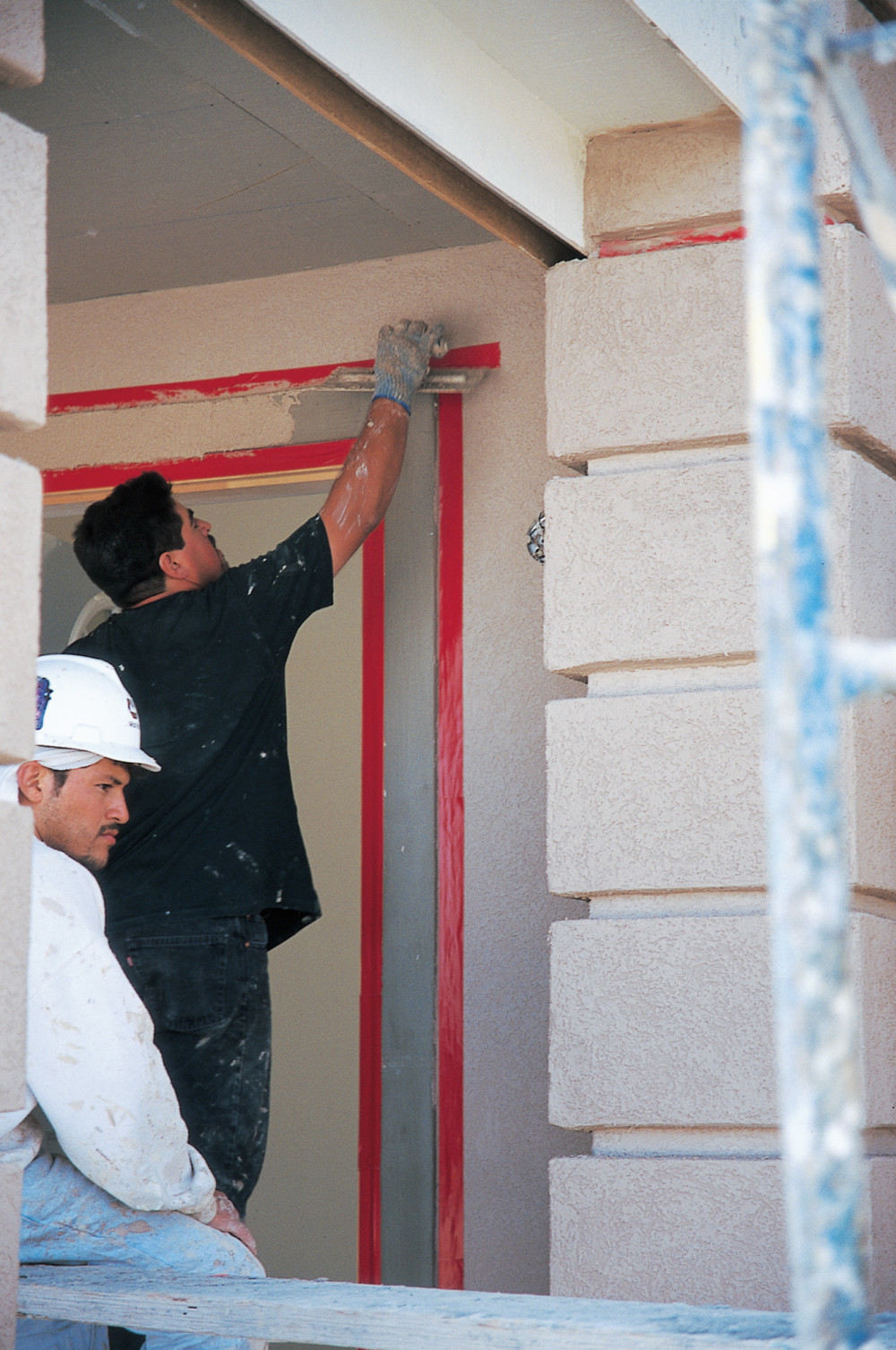 Shurtape PC 667 Duct Tape Outdoor Stucco Red 48mm x 55m - Ascmtools