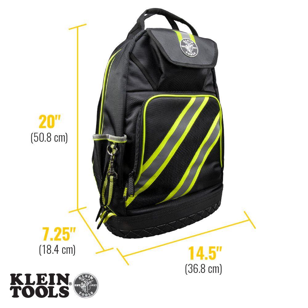 Klein Tools Tradesman Pro High Visibility Backpack - Ascmtools