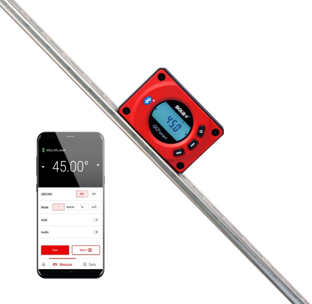SOLA GO! smart Digital Pocket Level - Ascmtools