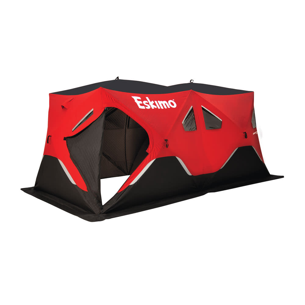Eskimo FatFish 9416i Thermal Pop-up Shelter Ice Fishing House - Ascmtools