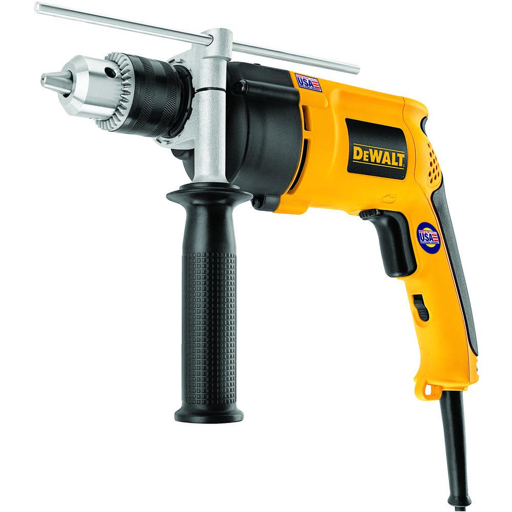 DEWALT 1/2 In. (13mm) VSR Single Speed Hammer Drill - Ascmtools