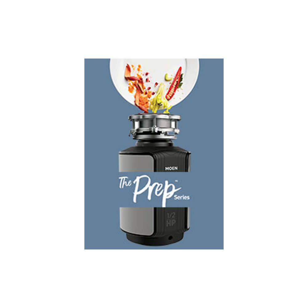 Moen GX Series Prep 1/2HP Continuous Feed Garbage Disposal - Ascmtools