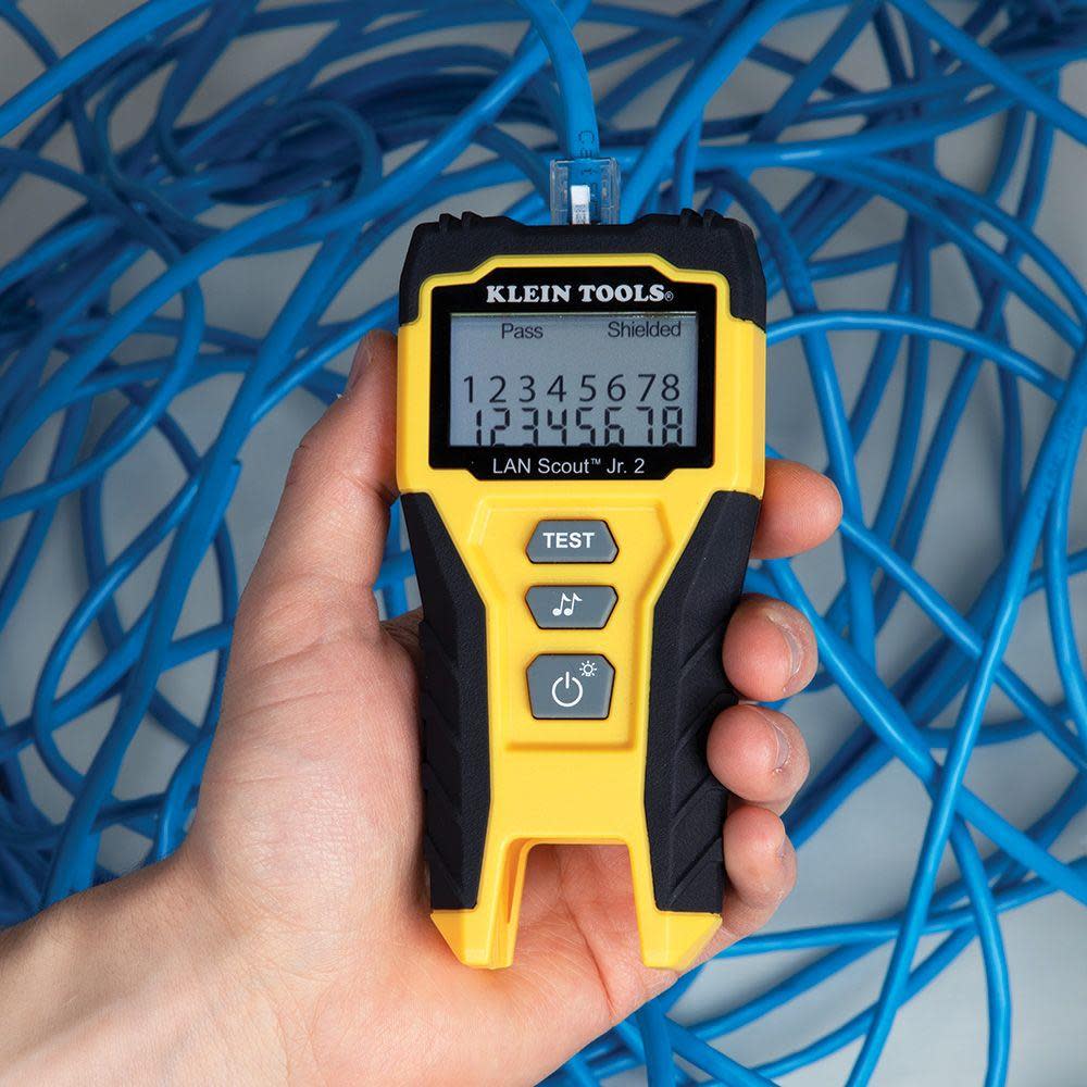 Klein Tools LAN Scout Jr 2 Cable Tester - Ascmtools