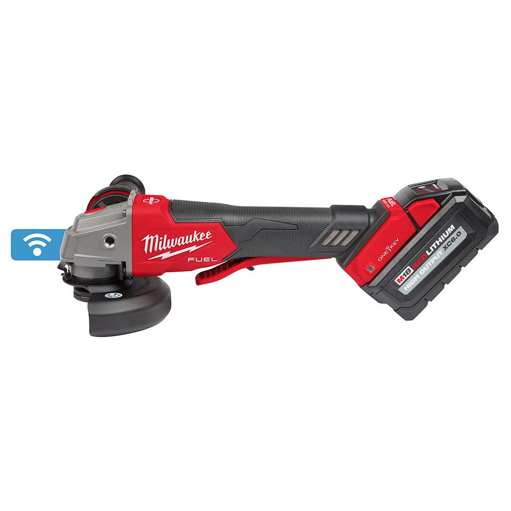 Milwaukee M18 FUEL 4 1/2″ / 5″ Braking Grinder Paddle Switch No Lock Kit - Ascmtools