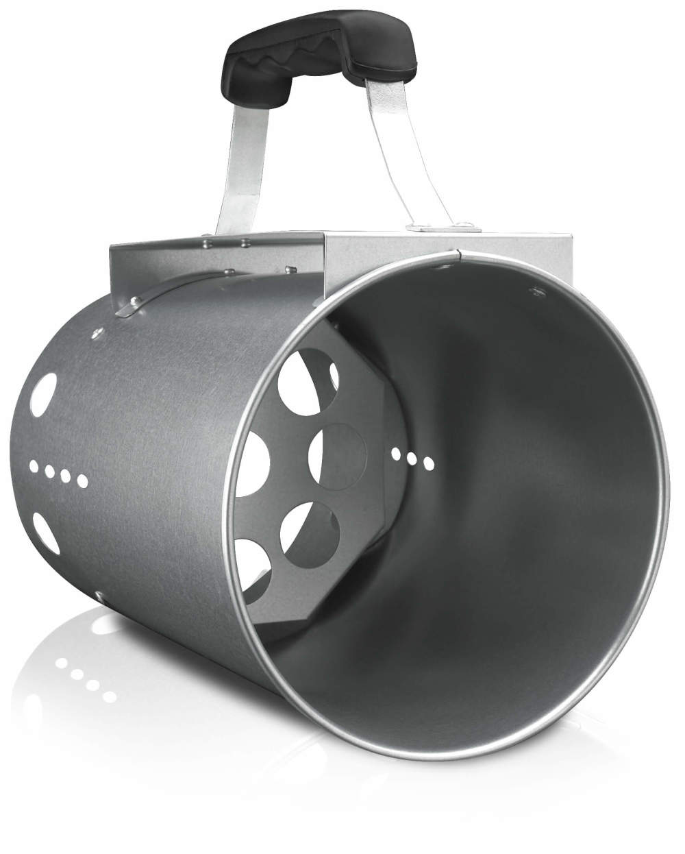 Napoleon Aluminized Steel Charcoal Setter for All Charcoal Grill - Ascmtools