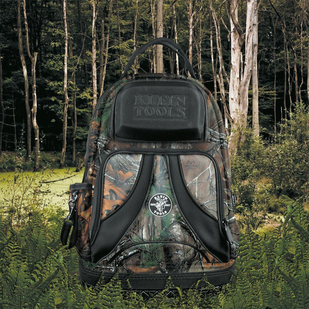 Klein Tools Limited Edition Tradesman Pro Organizer Camo Backpack - Ascmtools