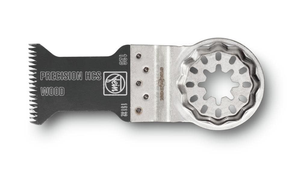 Fein StarLock E-Cut 126 Precision Saw Blade for All Wood Materials Plasterboard and Soft Plastics - Ascmtools