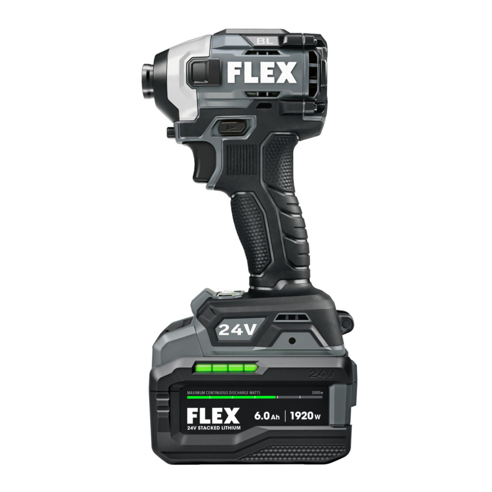 FLEX 24V Stacked Lithium Battery 2 Tool Combo Kit - Ascmtools