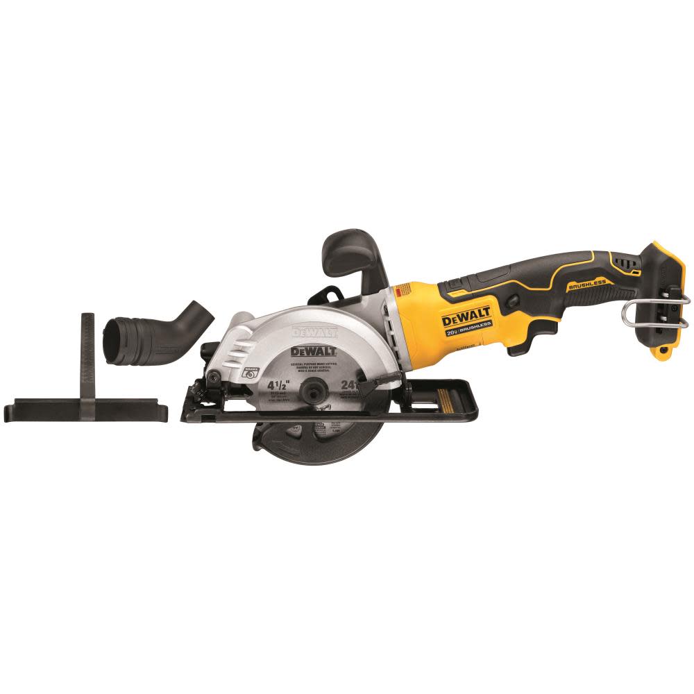DEWALT ATOMIC 20V MAX* Brushless 4-1/2 in. Cordless Circular Saw (Tool Only) - Ascmtools