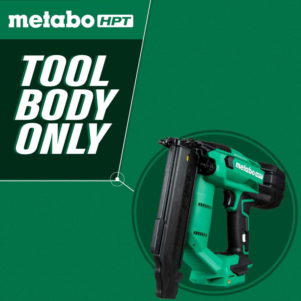 Metabo HPT 18V Compact Brad Nailer Cordless 18 Gauge Bare Tool - Ascmtools