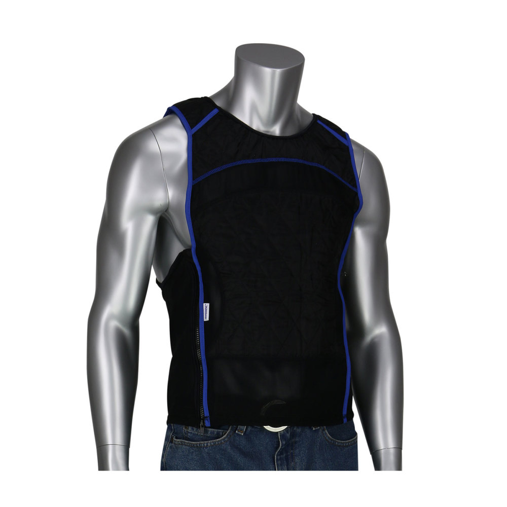 Protective Industrial Products Evaporative Tank Top Shirt EZ Cool Black Large - Ascmtools