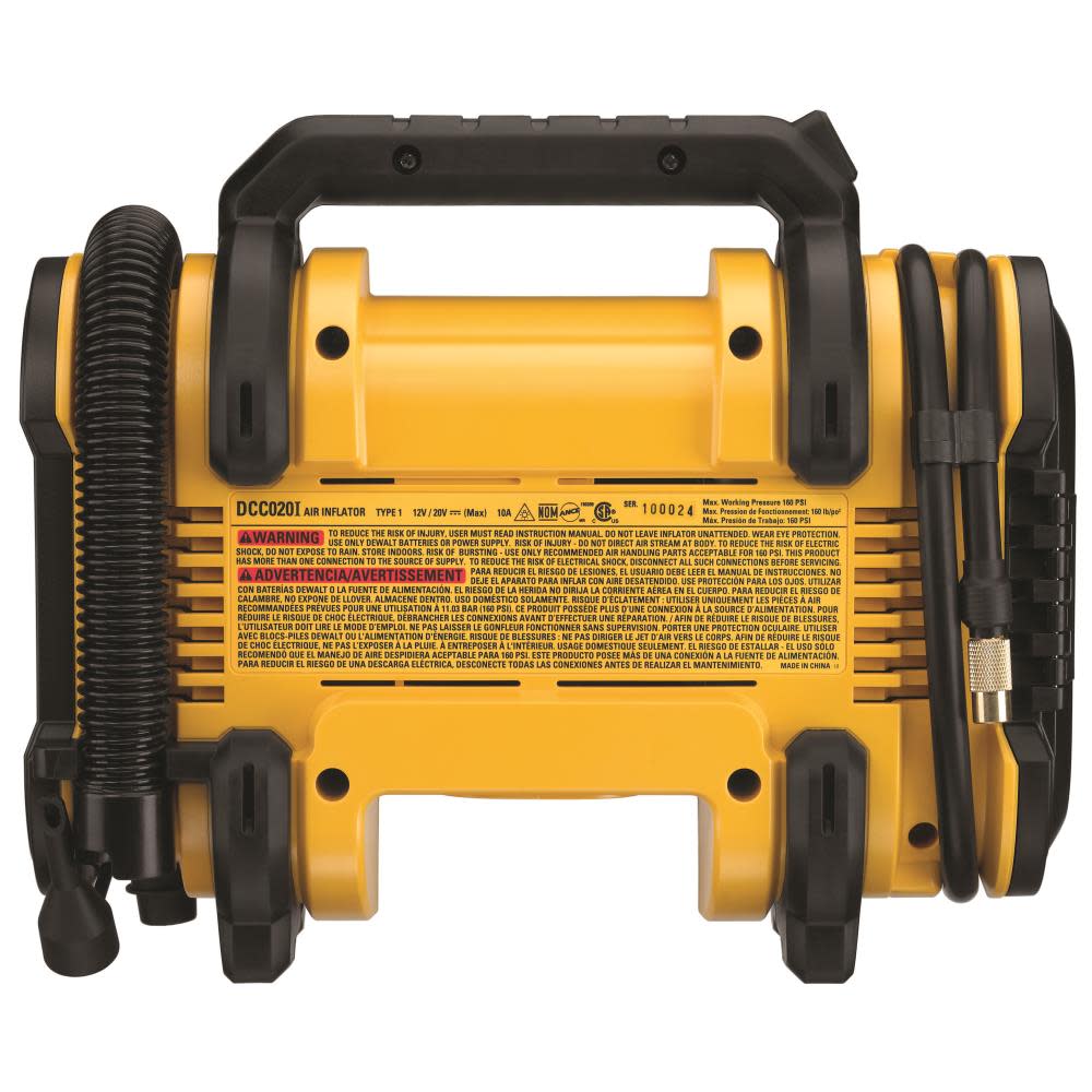 DEWALT 20V MAX Inflator Bare - Ascmtools