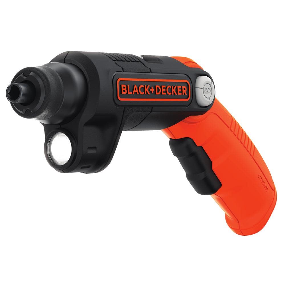 Black and Decker 4V MAX Lithium Ion LightDriver Cordless Screwdriver Kit - Ascmtools