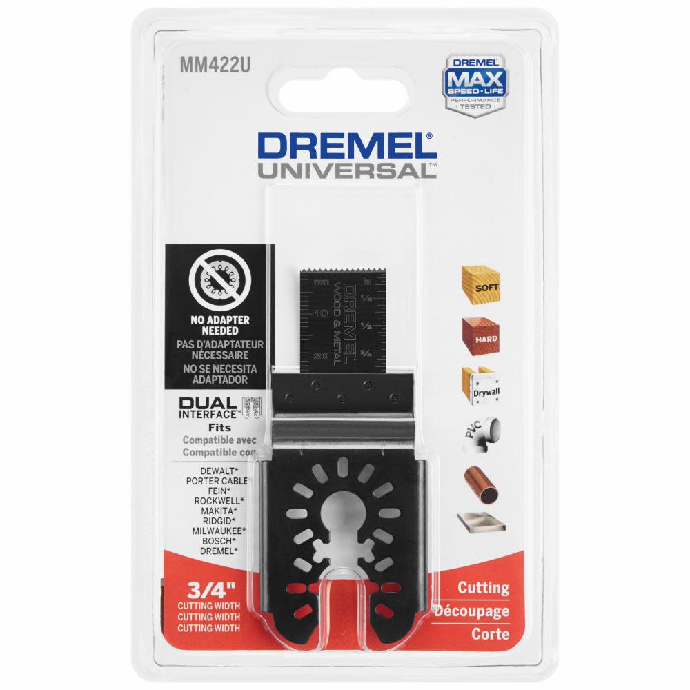 Dremel Multi Max 3/4″ Wood/Metal Blade - Ascmtools