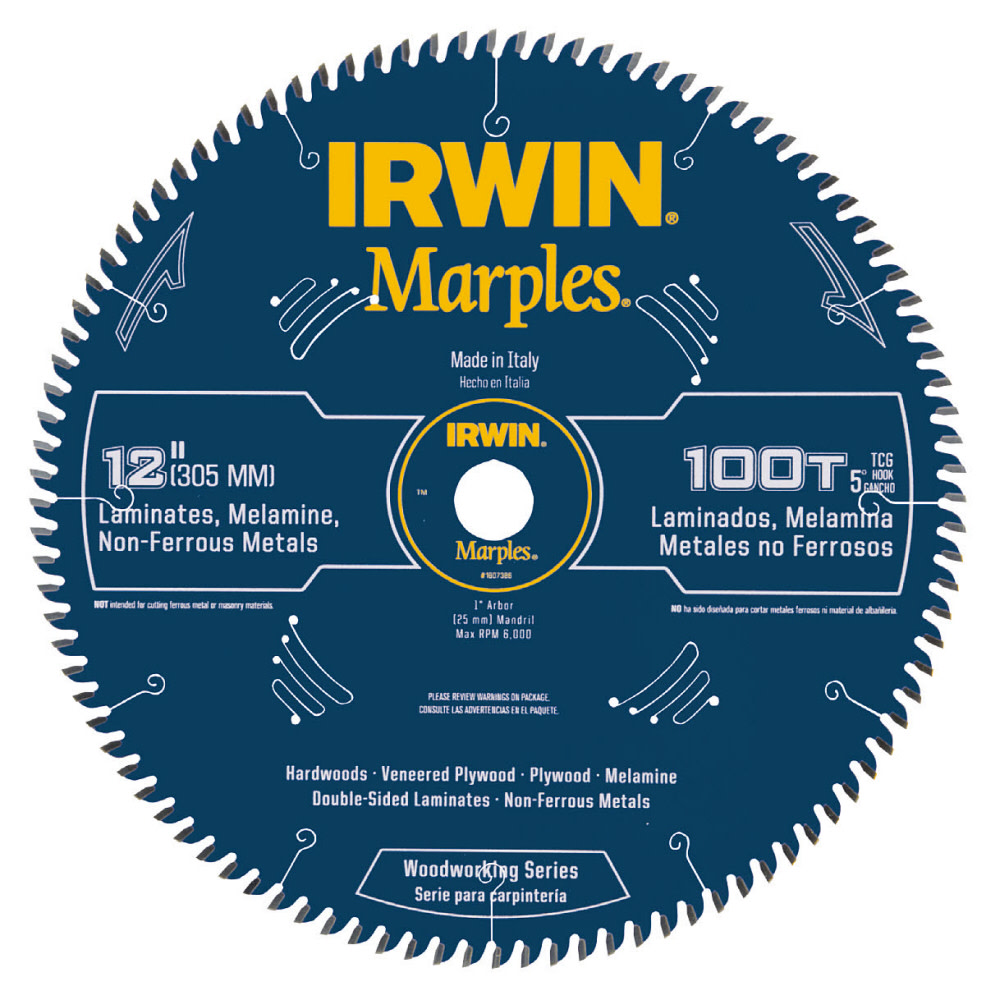 Irwin Marples WW CSB 12 In. 100T TCG - Ascmtools