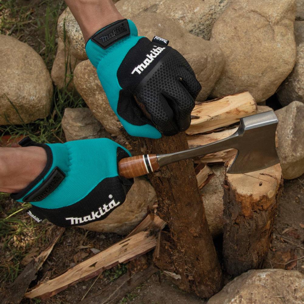 Makita Utility Work Gloves Open Cuff Flexible Protection XL - Ascmtools