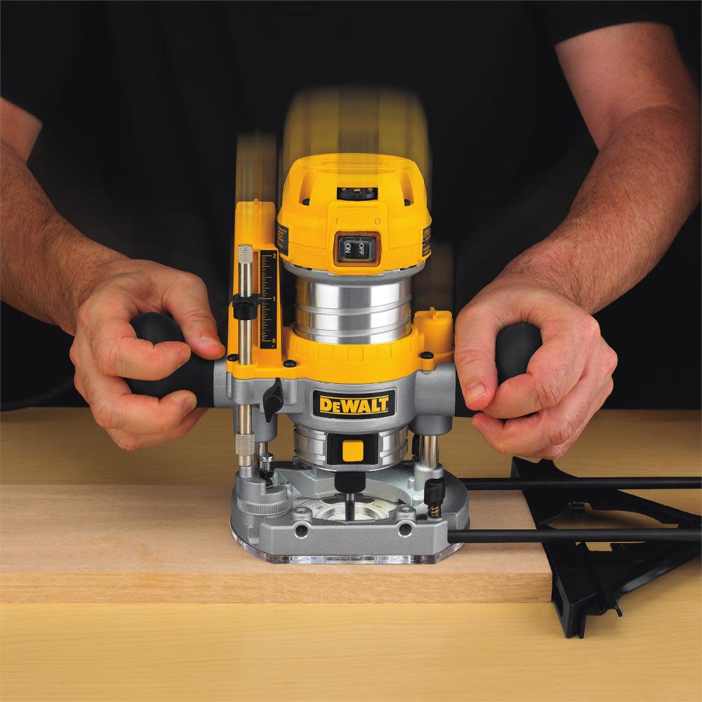 DEWALT DWP611PK – 1.25 Peak HP Compact Router Combo Kit (DWP611PK) - Ascmtools