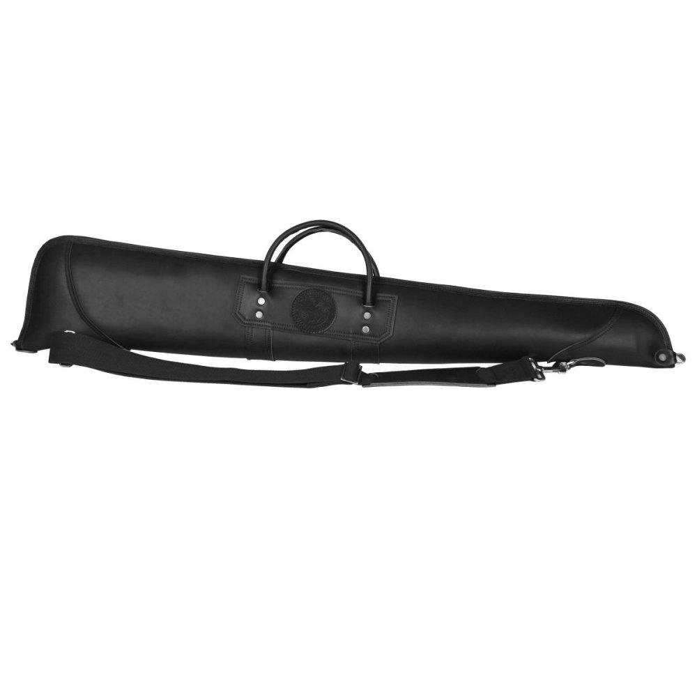 Duluth Pack 43 In. L Black Smooth Leather Shotgun Case Without Scope - Ascmtools