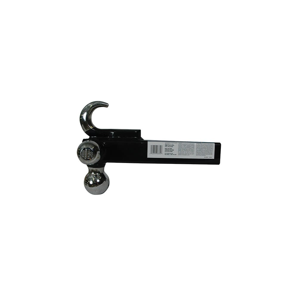 Reese 8″ 10000 lbs TriBall Trailer Hitch Ball Mount with Tow Hook - Ascmtools