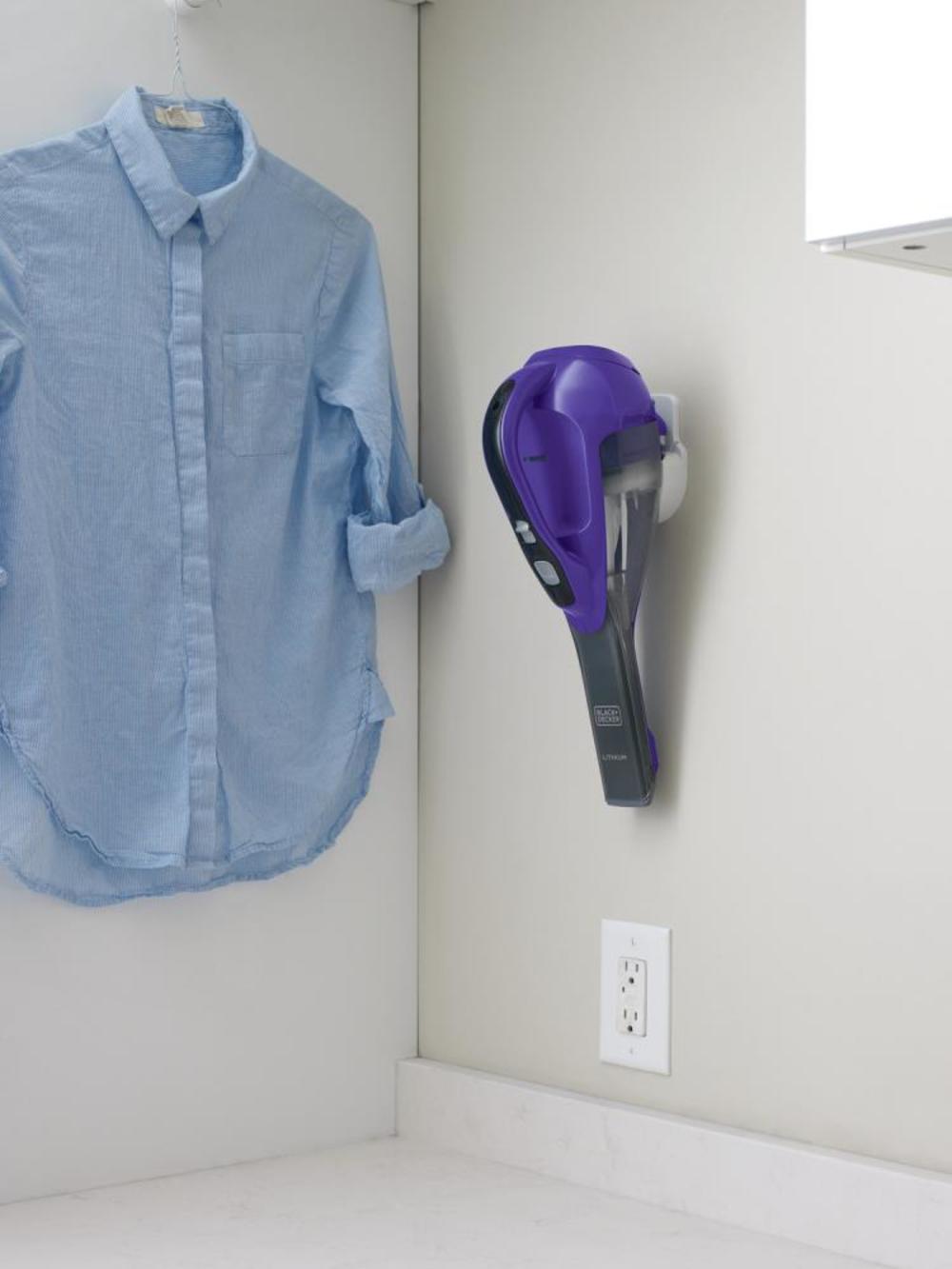 Black and Decker Lithium Hand Vac Pet Purple - Ascmtools