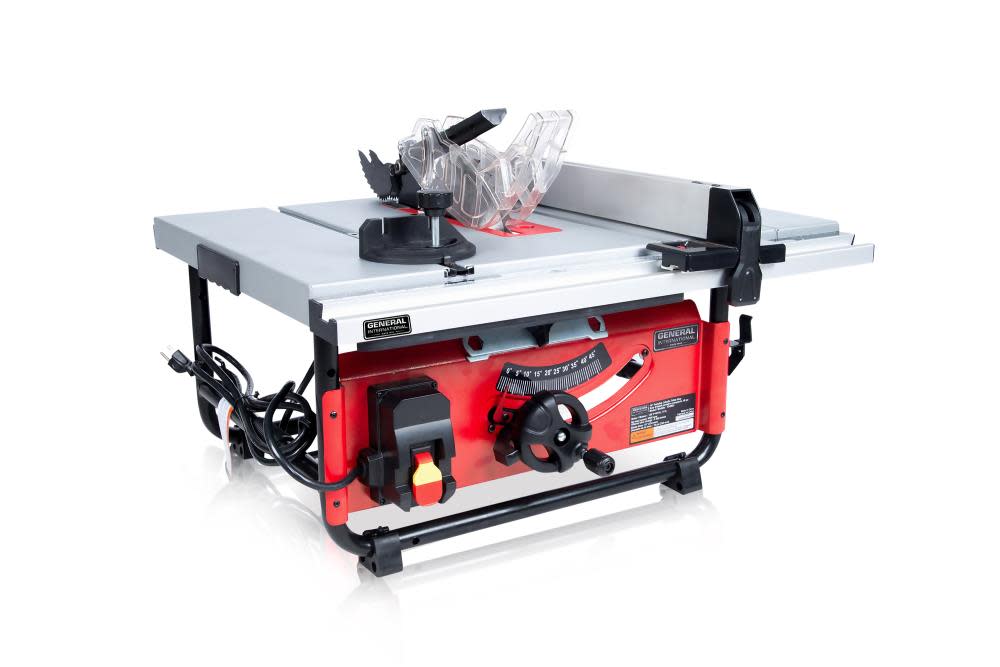 General International 10″ TS4003 Portable and Bench Top Table Saw - Ascmtools