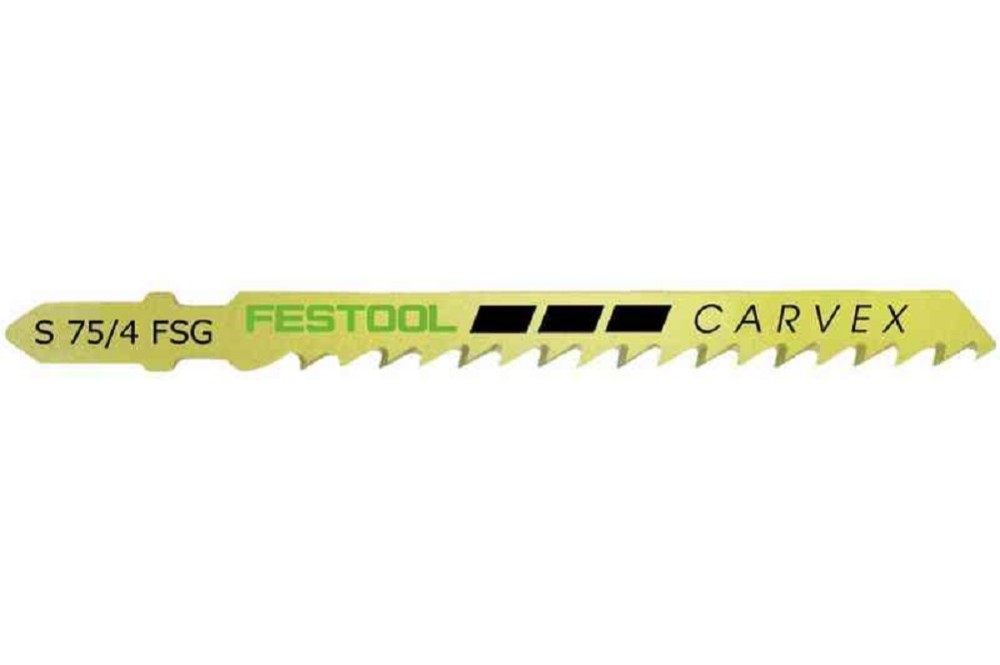 Festool S75/4FSG Jigsaw Blades 3 In. 6 TPI – Pack of 5 - Ascmtools