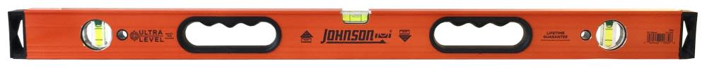 Johnson Level 32 In. Ultra Level Aluminum Box Level - Ascmtools