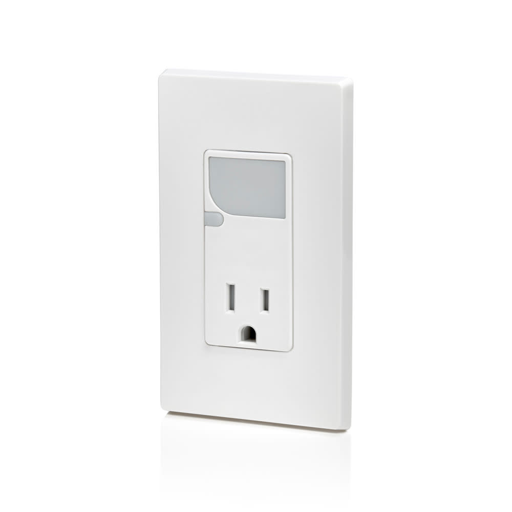 Leviton 15A 125VAC White Combination Decora Receptacle/Outlet - Ascmtools