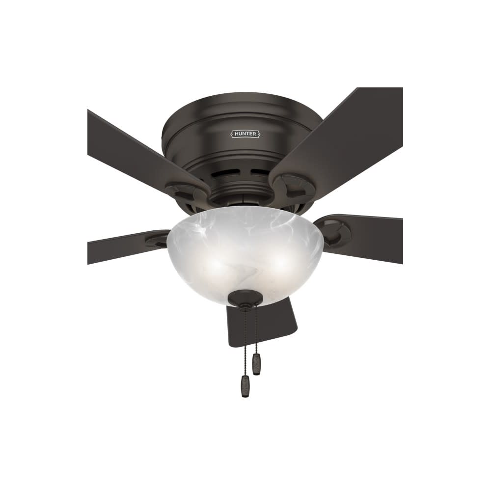 Hunter Fan Haskell Ceiling Fan 42″ Premier Bronze Dark Mocha - Ascmtools
