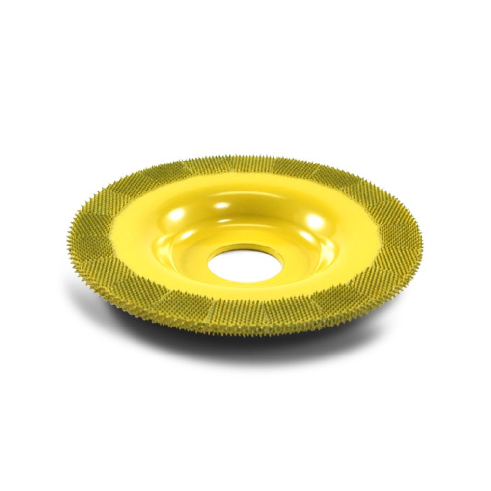 Saburrtooth 4″ Flat Face Grooving Disc Fine Grit 7/8″ Bore - Ascmtools