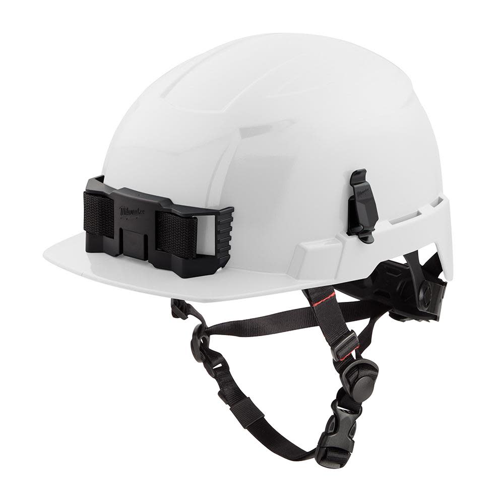 Milwaukee White Front Brim Helmet with BOLT Class E - Ascmtools