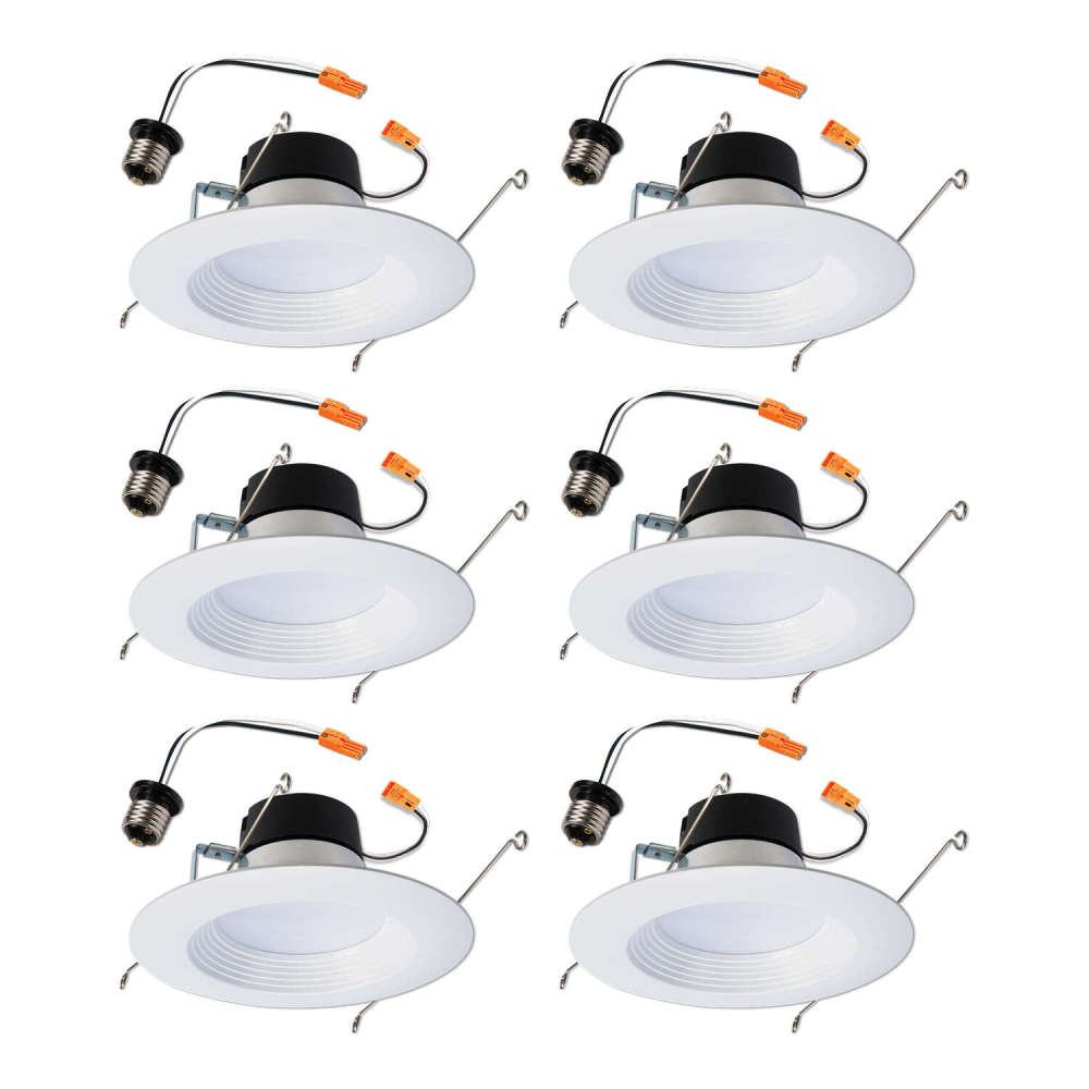 Halo Retrofit Downlight Kit 5/6″ Matte White 10W 600 Lumen LED - Ascmtools