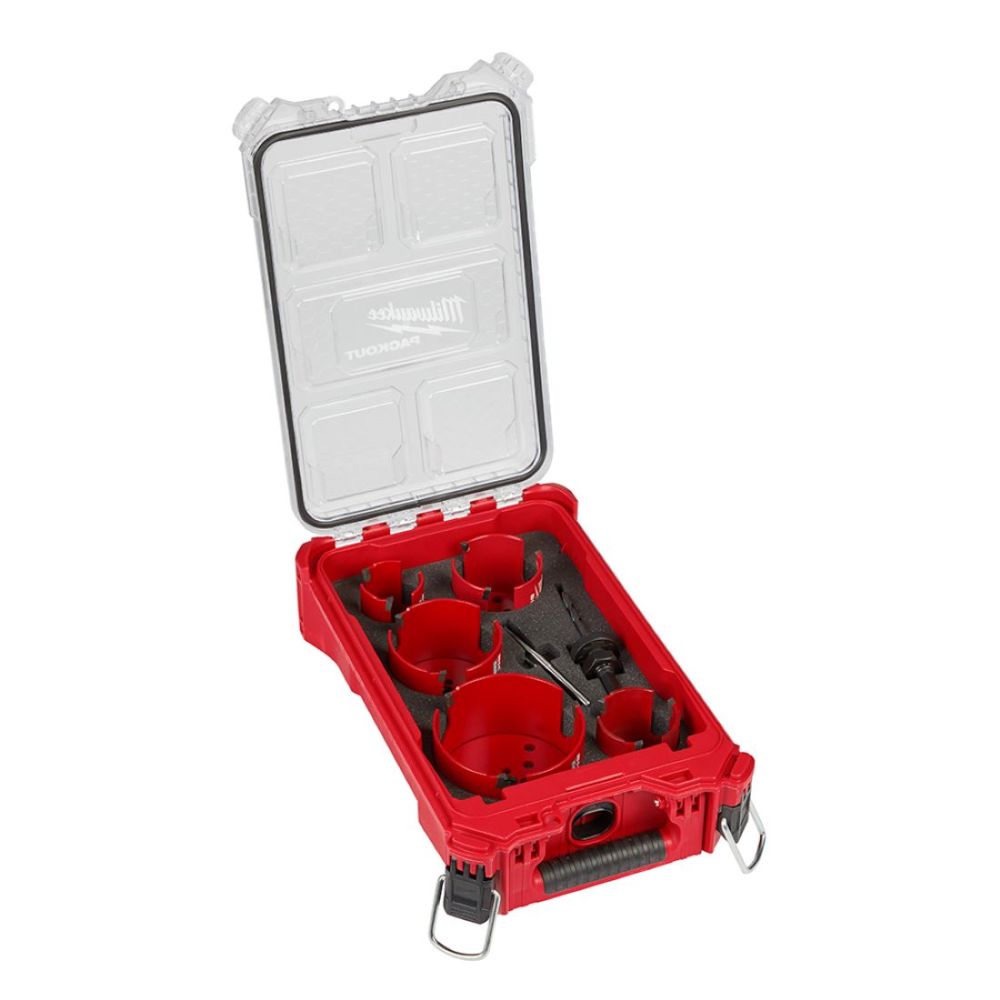 Milwaukee Big Hawg PACKOUT Hole Saw Kit 9pc - Ascmtools