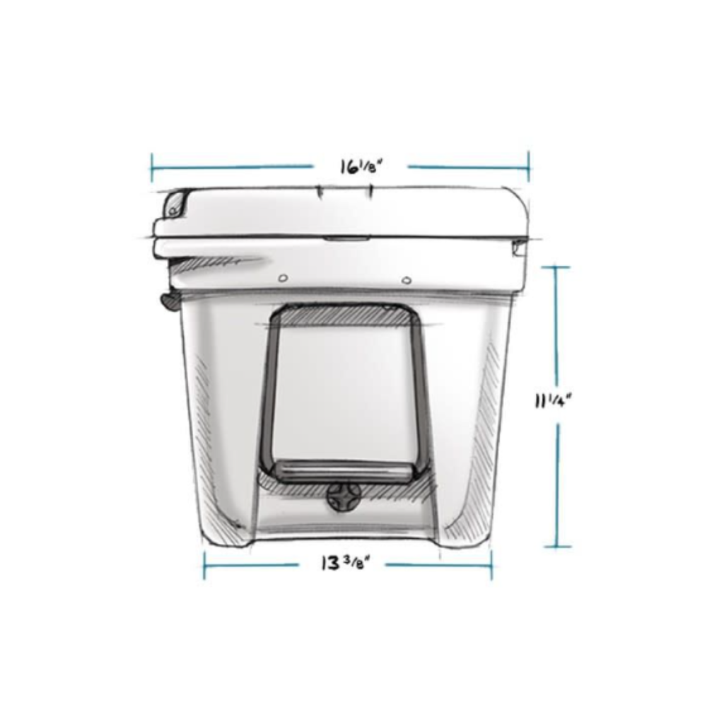 Yeti Tundra 35 Hard Cooler Navy Blue - Ascmtools