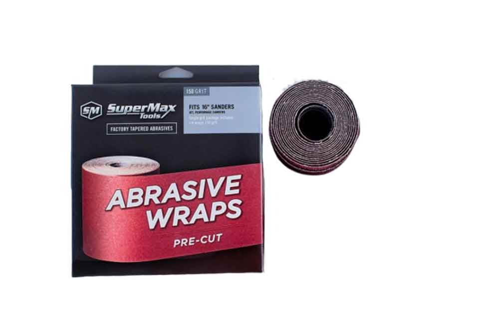 Supermax Tools 36 Grit: 16 In. Drum Sander Abrasive – Individual Wrap - Ascmtools