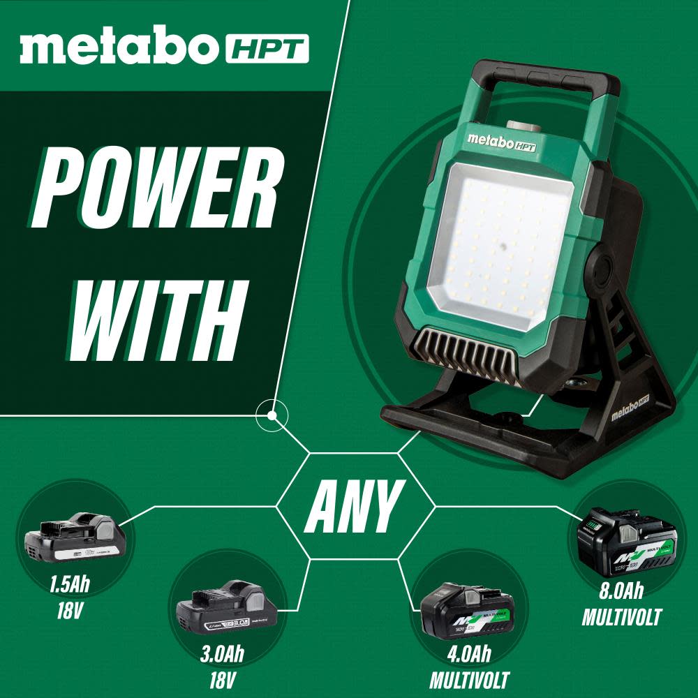 Metabo HPT 18V MultiVolt Work Light (Bare Tool) - Ascmtools