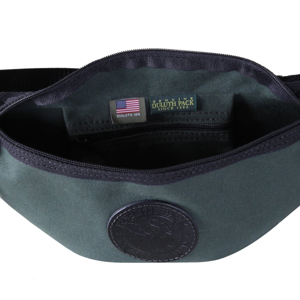 Duluth Pack 3 Liter Capacity Olive Drab Medium Fanny Pack - Ascmtools