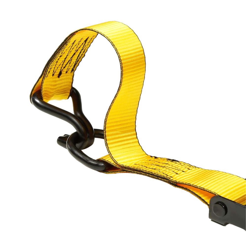 DEWALT Ratchet Tie Down Straps 3300 LB Break Strength 1.5″ x 16′ 4pk - Ascmtools