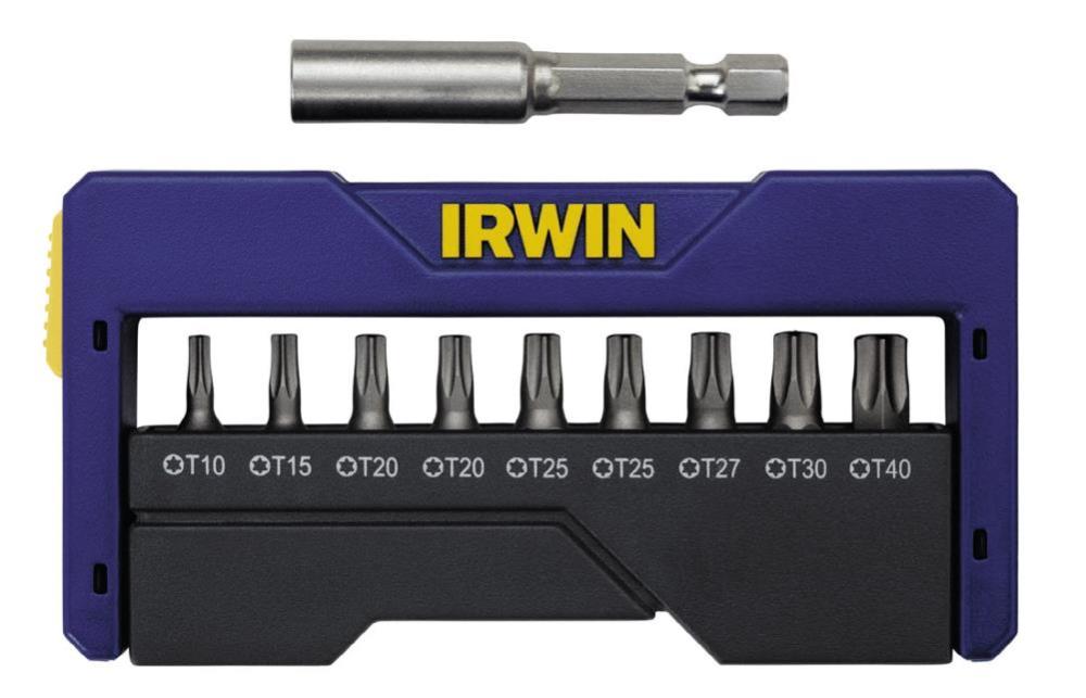 Irwin TORX Impact Insert Bit Pocket Set 10 Pc. - Ascmtools