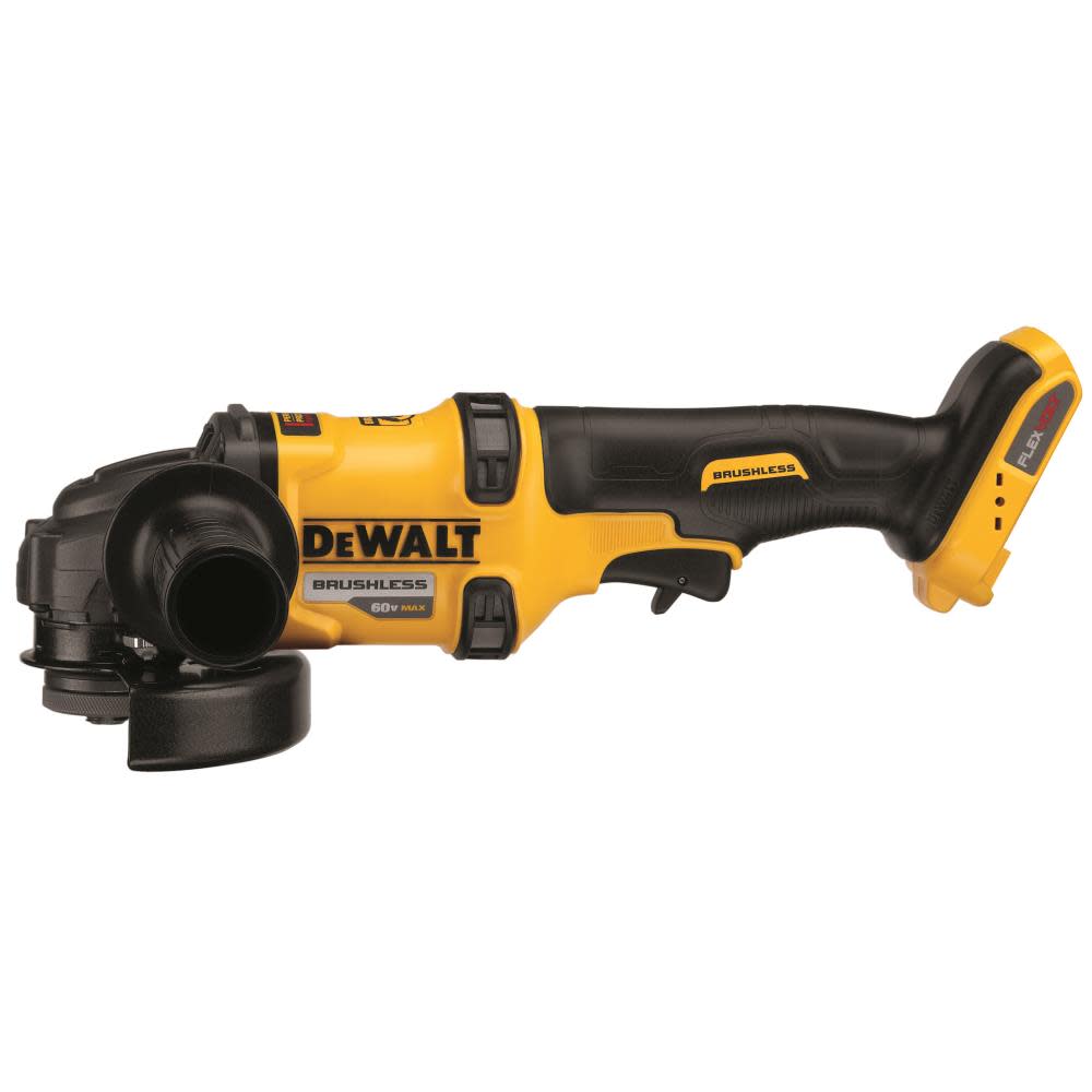 DEWALT FLEXVOLT 60V MAX* 4-1/2In to 6In Grinder with Kickback Brake (Tool Only) - Ascmtools