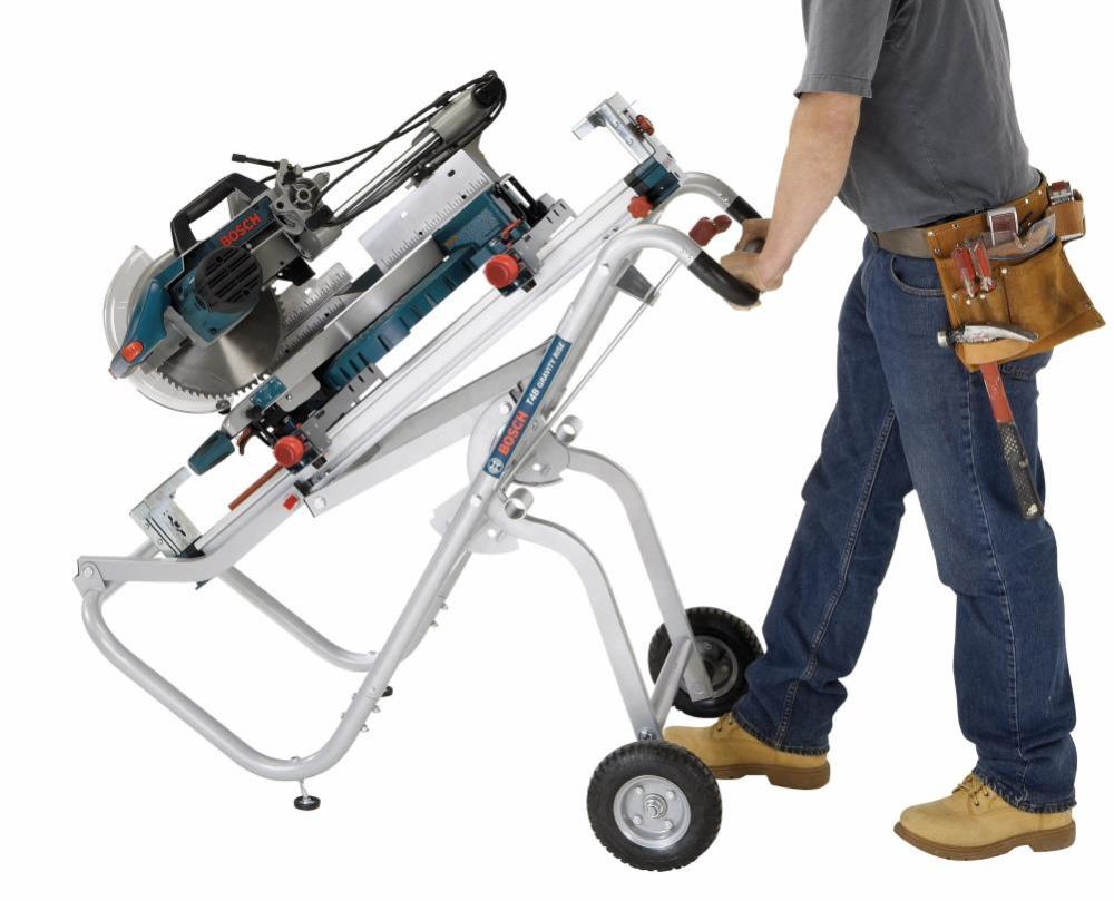 Bosch Gravity-Rise Miter Saw Stand with Wheels - Ascmtools