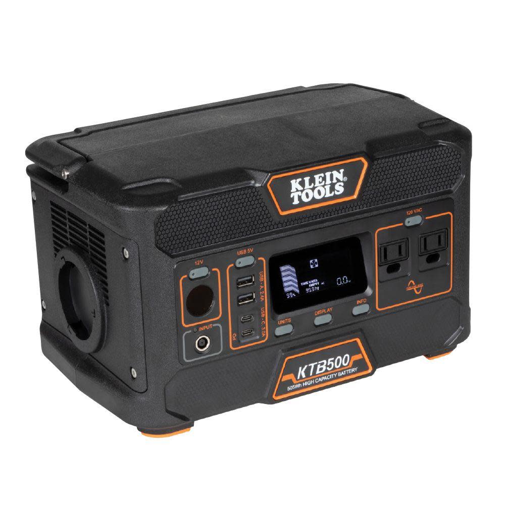 Klein Tools Portable Power Station 500W - Ascmtools