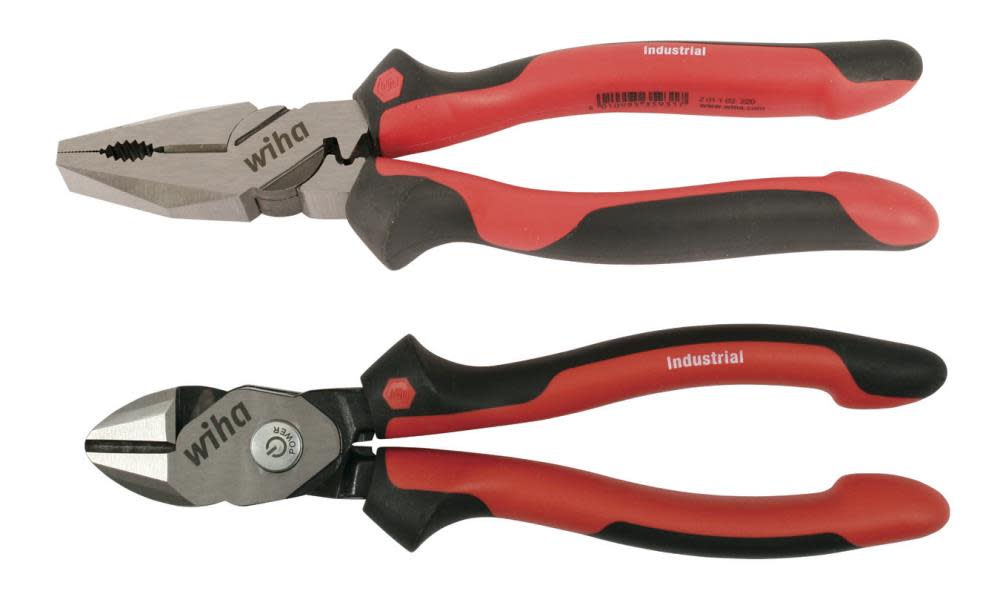 Wiha Linemans Pliers with Crimper Pliers Set - Ascmtools